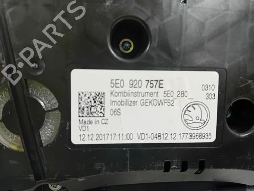 Instrument cluster SKODA OCTAVIA III Combi (5E5, 5E6) 2.0 TDI RS | BP25116087C47 
