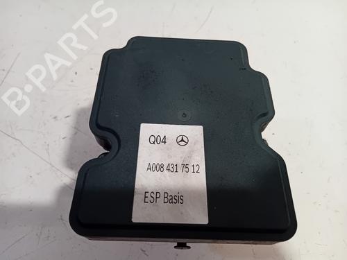 Used ABS pump MERCEDES-BENZ A-CLASS (W176) A 180 CDI / d (176.012) (109 hp) 27638970