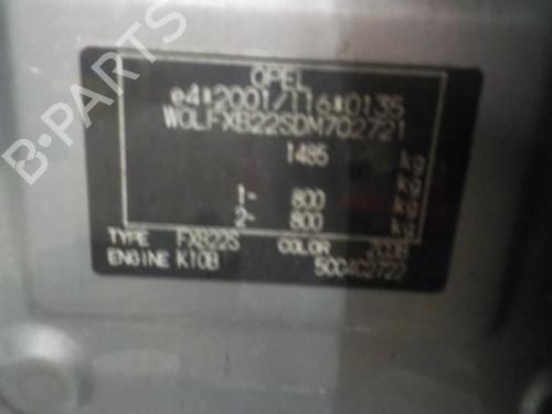 Engine control unit (ECU) OPEL AGILA (B) (H08) 1.0 (F68) | BP23988495M57 