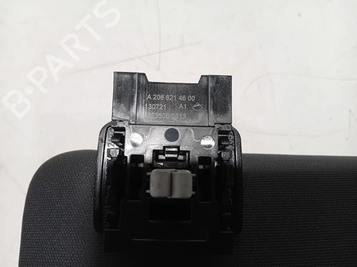Right sun visor MERCEDES-BENZ C-CLASS (W206) C 300 de (206.008) | BP39883053I2 - Image 2