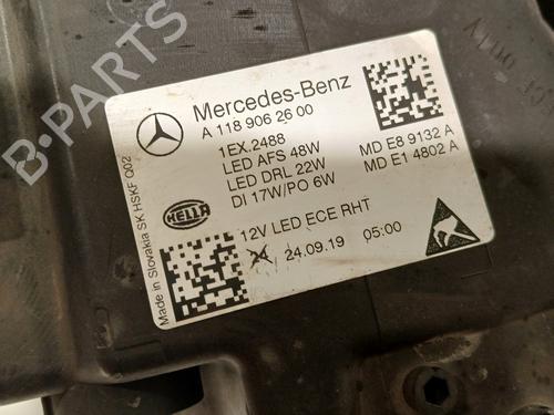 Right headlight MERCEDES-BENZ CLA (C118) CLA 200 (118.387) | BP29325596C29 
