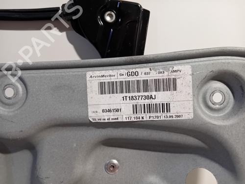 Front right window mechanism VW TOURAN (1T1, 1T2) 1.4 TSI | BP19773435C23 