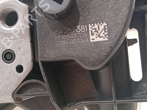 Rear left lock OPEL CROSSLAND X / CROSSLAND (P17, P2QO) 1.2 (75) | BP22234340C100 