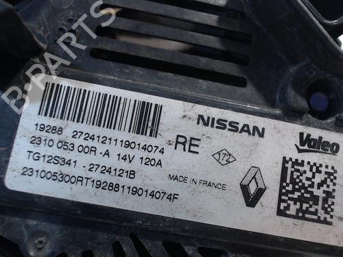 Alternator DACIA LODGY (JS_) 1.3 TCe 130 (JSNE) | BP11823874M7 