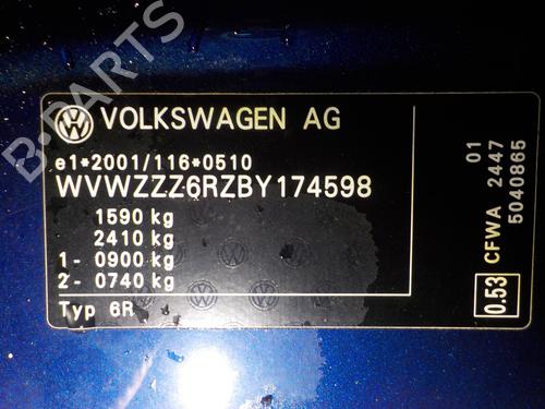 Right mirror VW POLO V (6R1, 6C1) 1.2 TDI | BP11029036C27 