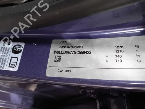 Instrument cluster OPEL KARL (C16) 1.0 | BP27554619C47  - Image 13