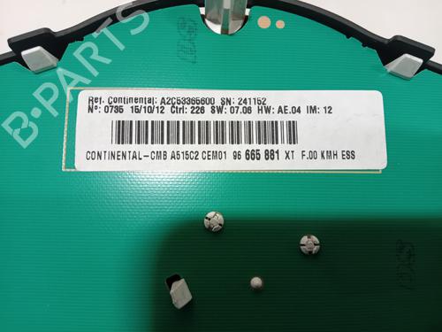 Instrument cluster CITROËN C3 II (SC_) 1.2 VTi 82 | BP38348549C47 - Image 4