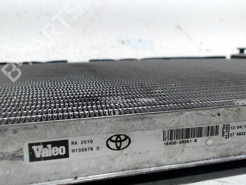 Water radiator TOYOTA AVENSIS Estate (_T27_) 2.0 D-4D (ADT270_, ADT270R) | BP7236279M31 