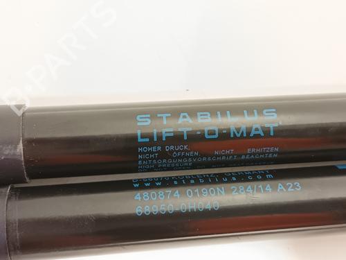 Tailgate lift support PEUGEOT 108 1.0 VTi | BP16489586C138