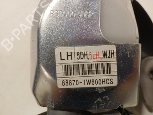 Front left seatbelt KIA RIO III (UB) 1.1 CRDi | BP38594480I26 - Image 5