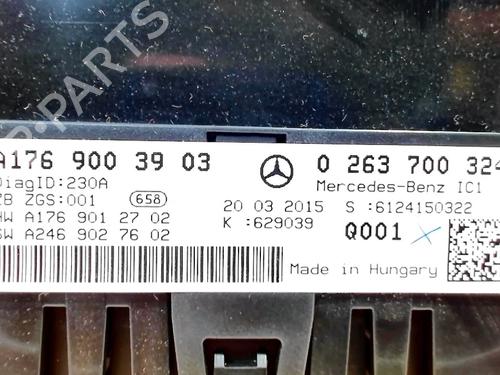 Instrument cluster MERCEDES-BENZ A-CLASS (W176) A 180 CDI / d (176.012) | BP8605767C47 