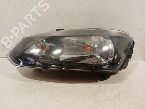Used Left headlight VW POLO V (6R1, 6C1) 1.2 TDI (75 hp) 29015612