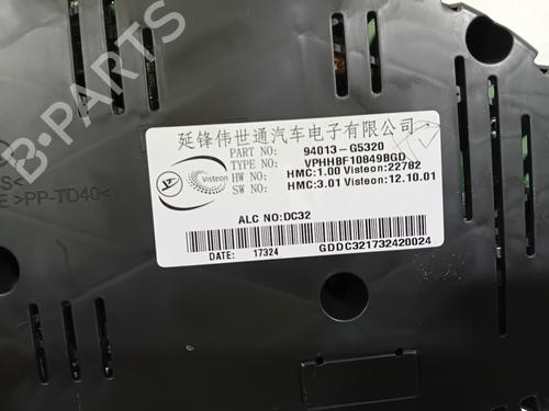 Instrument cluster KIA NIRO I (DE) 1.6 GDI Hybrid | BP17478127C47 