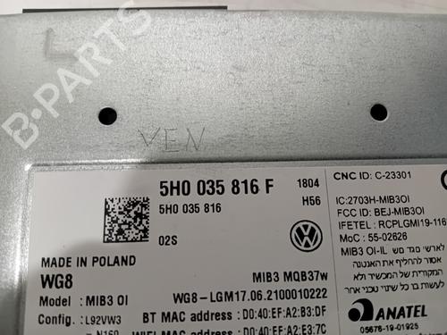 Electronic module VW GOLF VIII (CD1, DA1) 2.0 TSI R 4motion | BP33757238M83 - Image 8