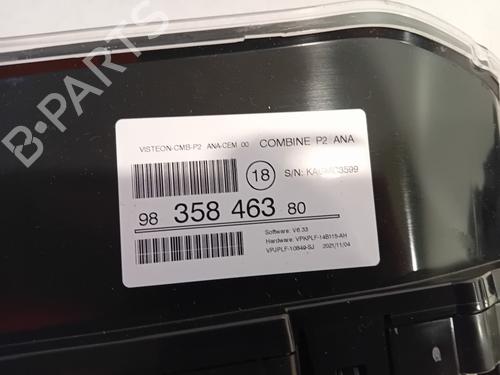 Instrument cluster PEUGEOT 208 II (UB_, UP_, UW_, UJ_) e-208 | BP18950802C47 