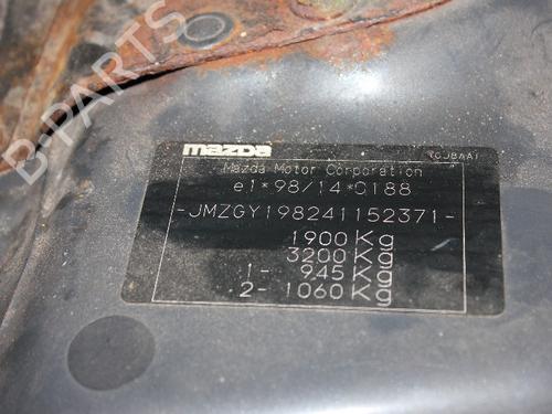 Rear wiper motor MAZDA 6 Station Wagon (GY) 1.8 | BP941267M102 