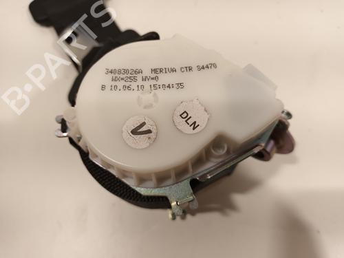 Rear center seatbelt OPEL MERIVA B MPV (S10) 1.4 (75) | BP17703287I27 