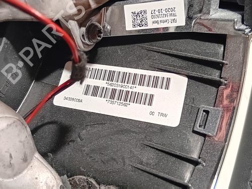 Steering wheel FIAT 500 (312_) 0.9 (312AXG1A, 312.AXG11) | BP27517552C49 