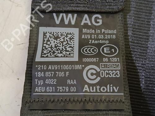 Front right seatbelt VW UP! (121, 122, BL1, BL2, BL3, 123) 1.0 | BP32207475I25 
