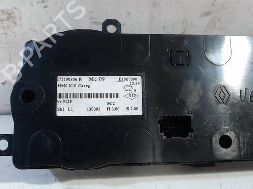 Commande Chauffage RENAULT ZOE (BFM_) ZOE | BP11937888I5 