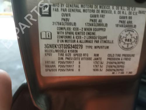 Left taillight CHEVROLET AVALANCHE 5.3 AWD | BP37717836C34  - Image 11