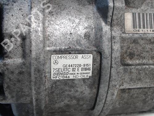 AC compressor MERCEDES-BENZ E-CLASS T-Model (S211) E 200 CDI (211.207) | BP11494287M34 