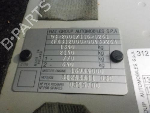 Rear right seatbelt FIAT 500 (312_) 1.2 (312AXA1A) | BP7676131I28 