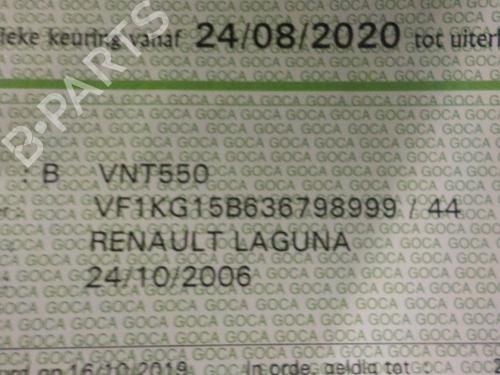 Right front driveshaft RENAULT LAGUNA II Grandtour (KG0/1_) 1.9 dCi (KG05) | BP6536843M39 