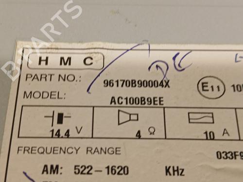 Radio HYUNDAI i10 II (BA, IA) 1.0 | BP29306929E6 