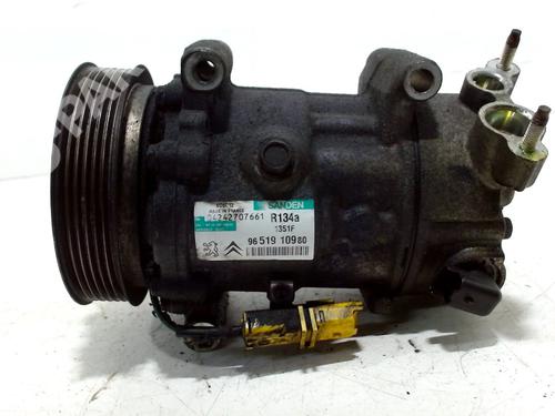 Used AC compressor AC compressor PEUGEOT 207 (WA_, WC_) 1.4 16V (88 hp) 10860610 10860610