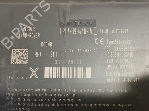 Electronic module JAGUAR F-PACE (X761) 2.0 TD4 AWD | BP32194037M83 