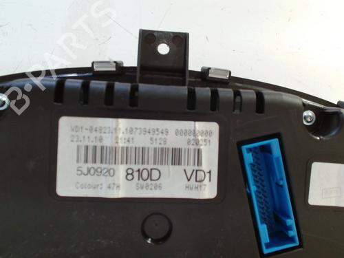 Instrument cluster SKODA FABIA II (542) 1.2 TDI | BP13649309C47 