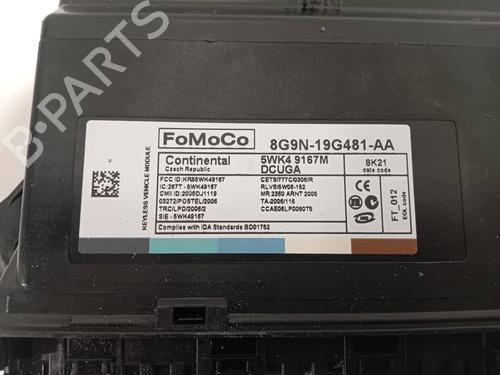 Comfort control module JAGUAR XF I (X250) 2.7 D | BP29816121M56