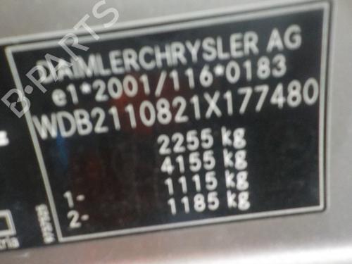 Differential, foran MERCEDES-BENZ E-CLASS (W211) E 320 4-matic (211.082) | BP15215044M23 