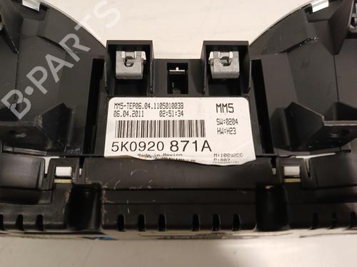 Instrument cluster VW GOLF VI Variant (AJ5) 1.6 TDI | BP30462461C47 - Image 7