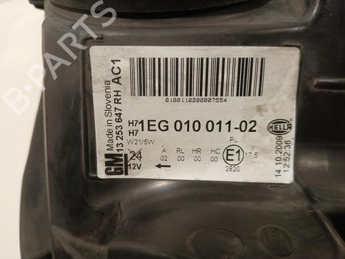 Right headlight OPEL ASTRA J (P10) 1.6 (68) | BP36140045C29  - Image 8