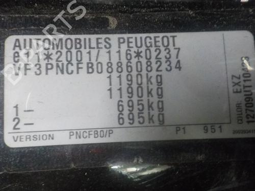 Right front door PEUGEOT 107 (PM_, PN_) 1.0 | BP19086933C3