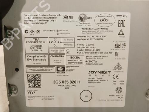 Electronic module VW POLO VI (AW1, BZ1, AE1) GTI | BP39513034M83 - Image 5