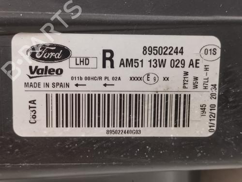 Right headlight FORD GRAND C-MAX (DXA/CB7, DXA/CEU) 1.6 EcoBoost | BP31830476C29 