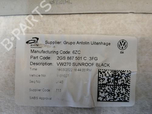 Interiør tag VW POLO VI (AW1, BZ1, AE1) GTI | BP37645551I12 - Image 5