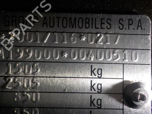 AC radiator FIAT GRANDE PUNTO (199_) 1.4 (199AXB11, 199AXB1A, 199BXB1A, 199AXL1A) | BP12176800M32 