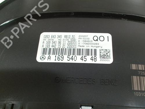Instrument cluster MERCEDES-BENZ B-CLASS Sports Tourer (W245) B 200 CDI (245.208) | BP13071978C47 