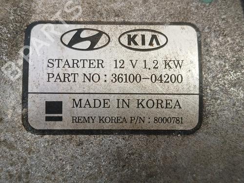 Starter KIA RIO IV (YB, SC, FB) 1.0 T-GDI 100 | BP32125134M8 