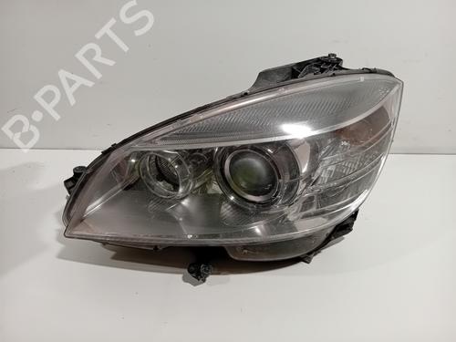 Used Left headlight MERCEDES-BENZ C-CLASS T-Model (S204) C 200 Kompressor (204.241) (184 hp) 29427897