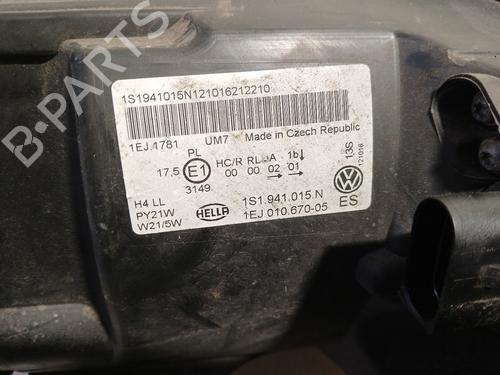 Left headlight VW UP! (121, 122, BL1, BL2, BL3, 123) 1.0 | BP34009406C28  - Image 8