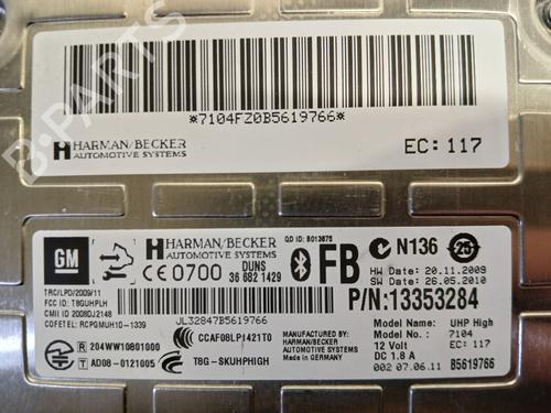 Electronic module OPEL ASTRA J (P10) 1.6 Turbo (68) | BP33268274M83 - Image 4