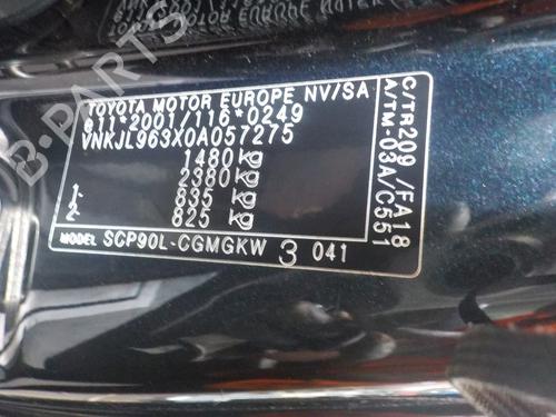 Gearbox TOYOTA YARIS (_P9_) 1.3 VVT-i (SCP90_, SCP90R) | BP15228197M3 