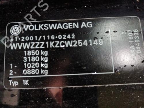 Hattehylde VW GOLF VI (5K1) 1.4 TSI | BP39509018C85  - Image 9