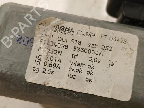 Front right window mechanism FIAT 500 (312_) 1.2 (312AXA1A) | BP28283011C23 