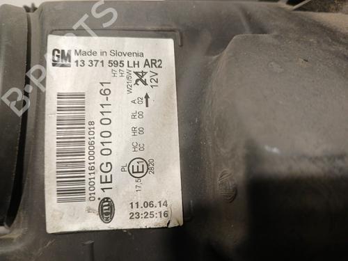 Left headlight OPEL ASTRA J (P10) 1.6 CDTi (68) | BP34696523C28 - Image 7
